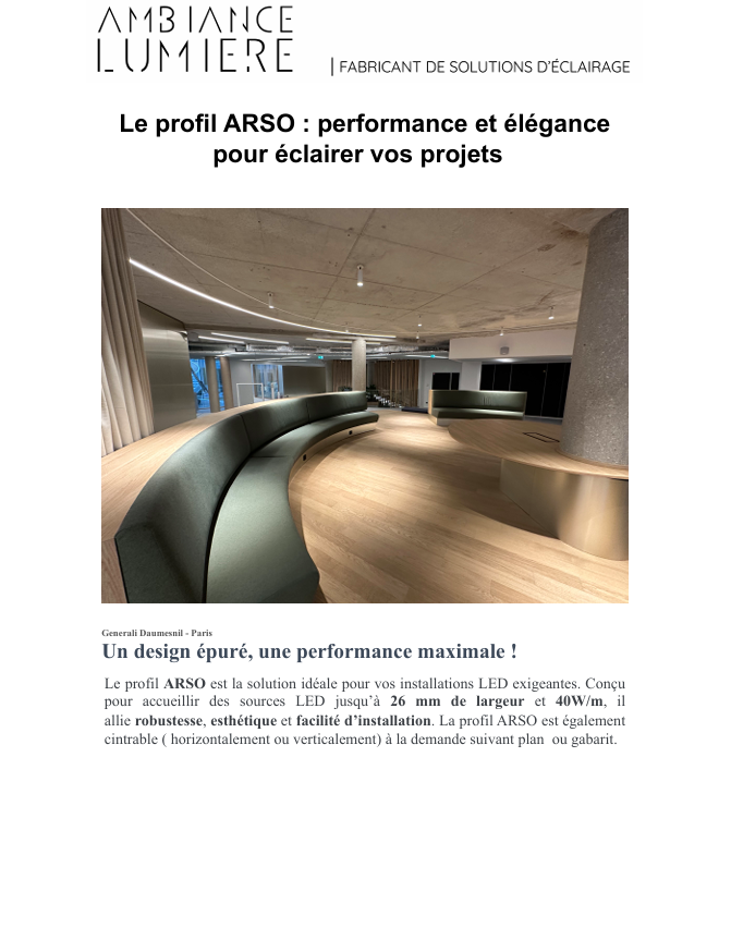 Profil ARSO